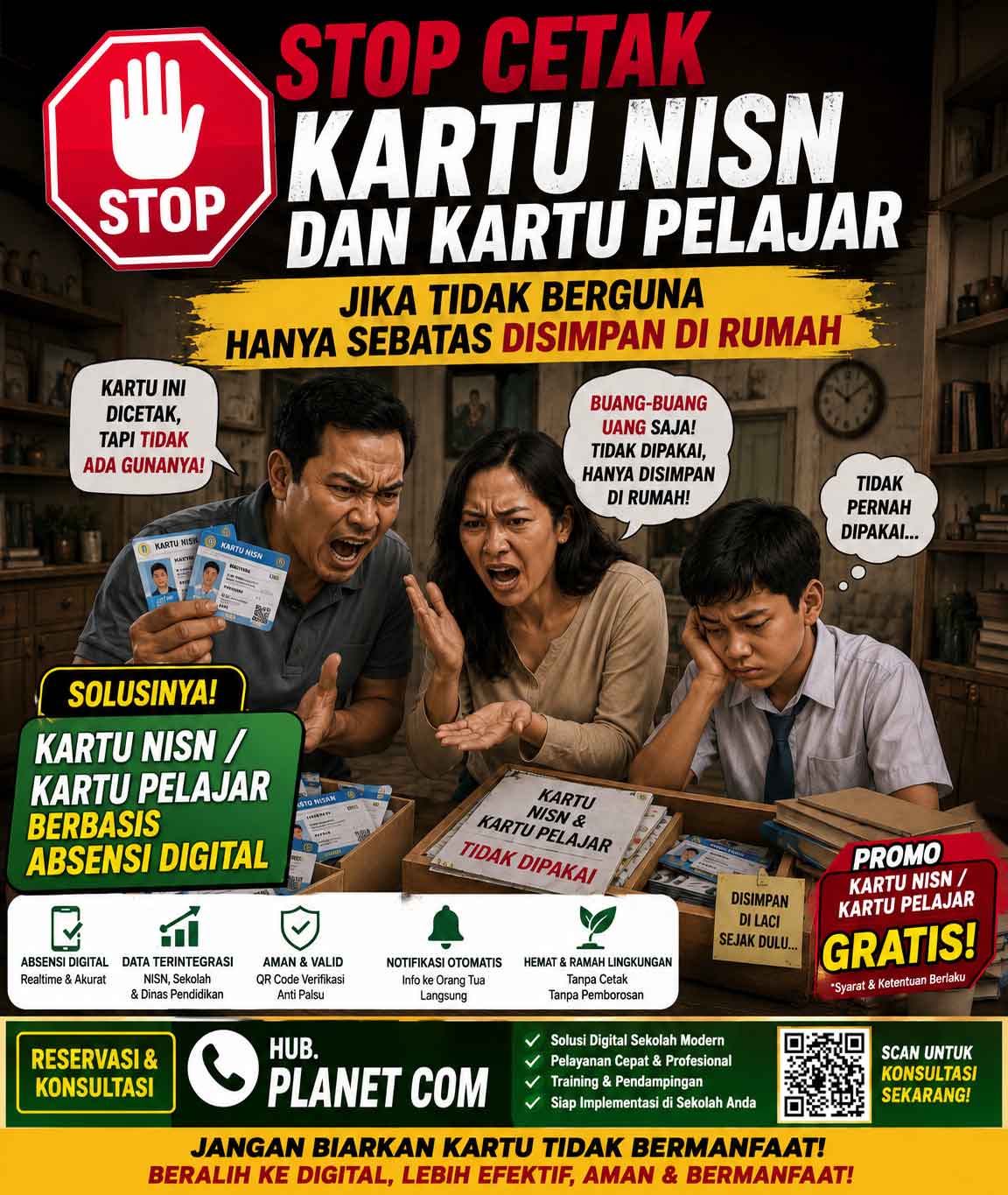 Ilustrasi Kartu Pintar Terpadu